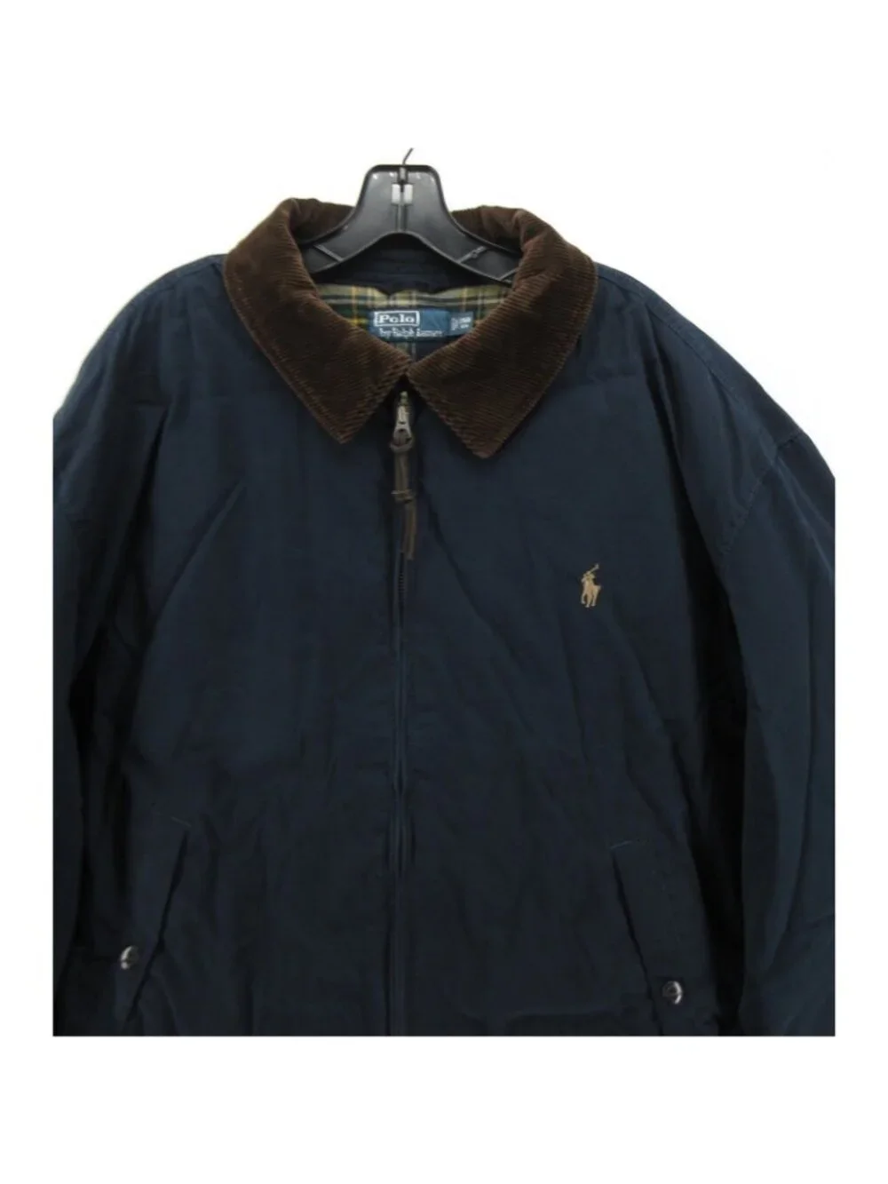 Polo Ralph Lauren Jacket 2XB Bi Swing Flannel Lined Corduroy Collar